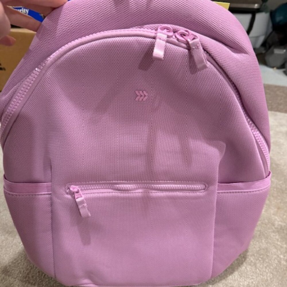 NEW All in Motion Pink Thick/Soft Backpack Bookbag 18"